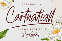 Cartnatiall - A Handwritten Font