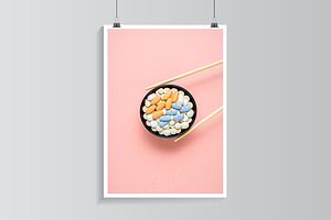 Sushi pills.