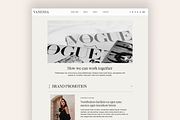 Vanessa - Feminine WordPress Theme, a WordPress Template by Creative Her (Thumbnail 3 of 6)