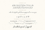 Nadia Heart Script Font with Swash, a Script Font by Typebae (Thumbnail 8 of 9)