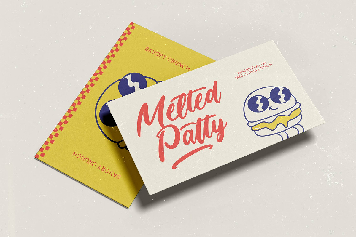Monday Chitrus Bold Handwritten, a Script Font by Letterena Studios Script (Photo 17 of 20)