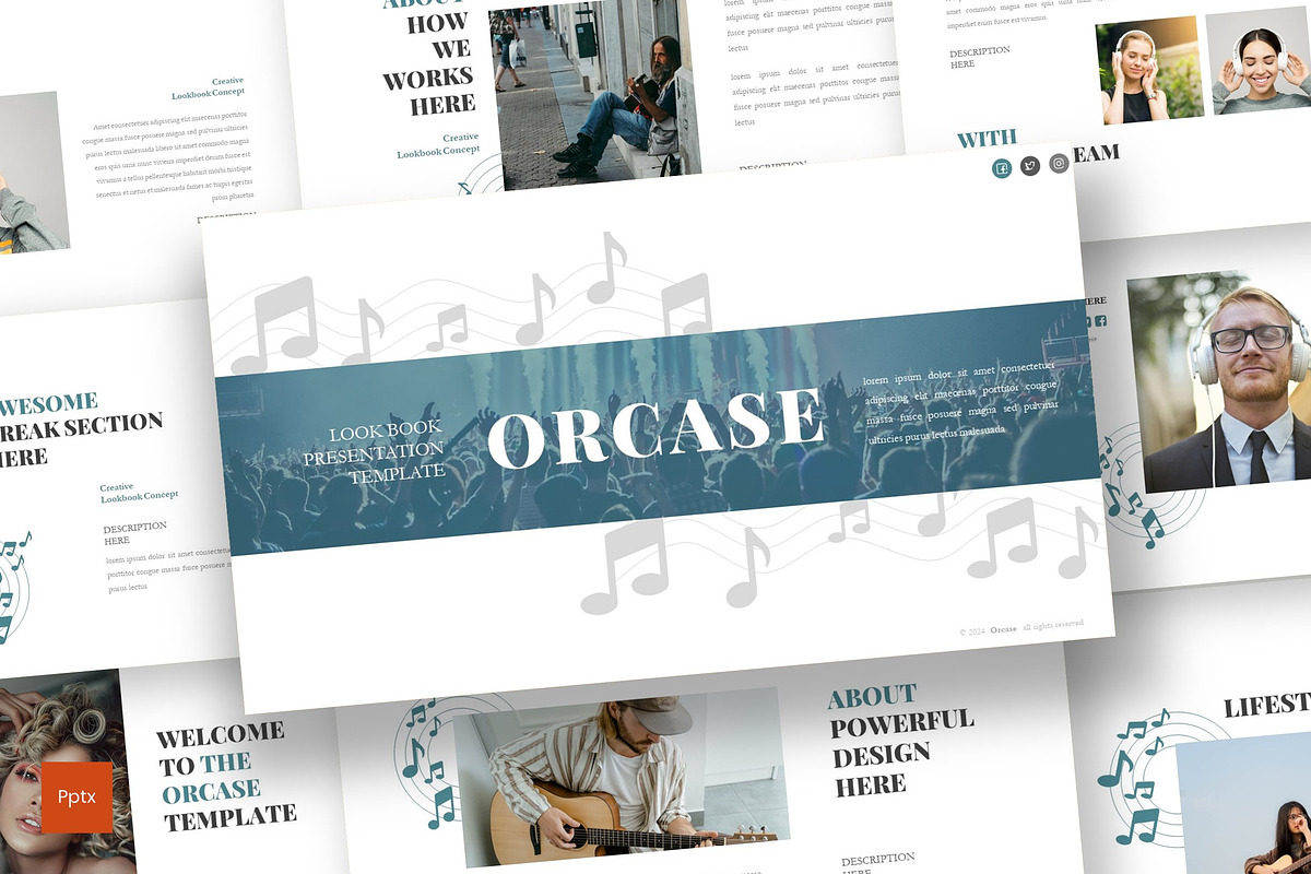 Orcase - Powerpoint Template, a Presentation Template by inspirasign (Photo 1 of 4)