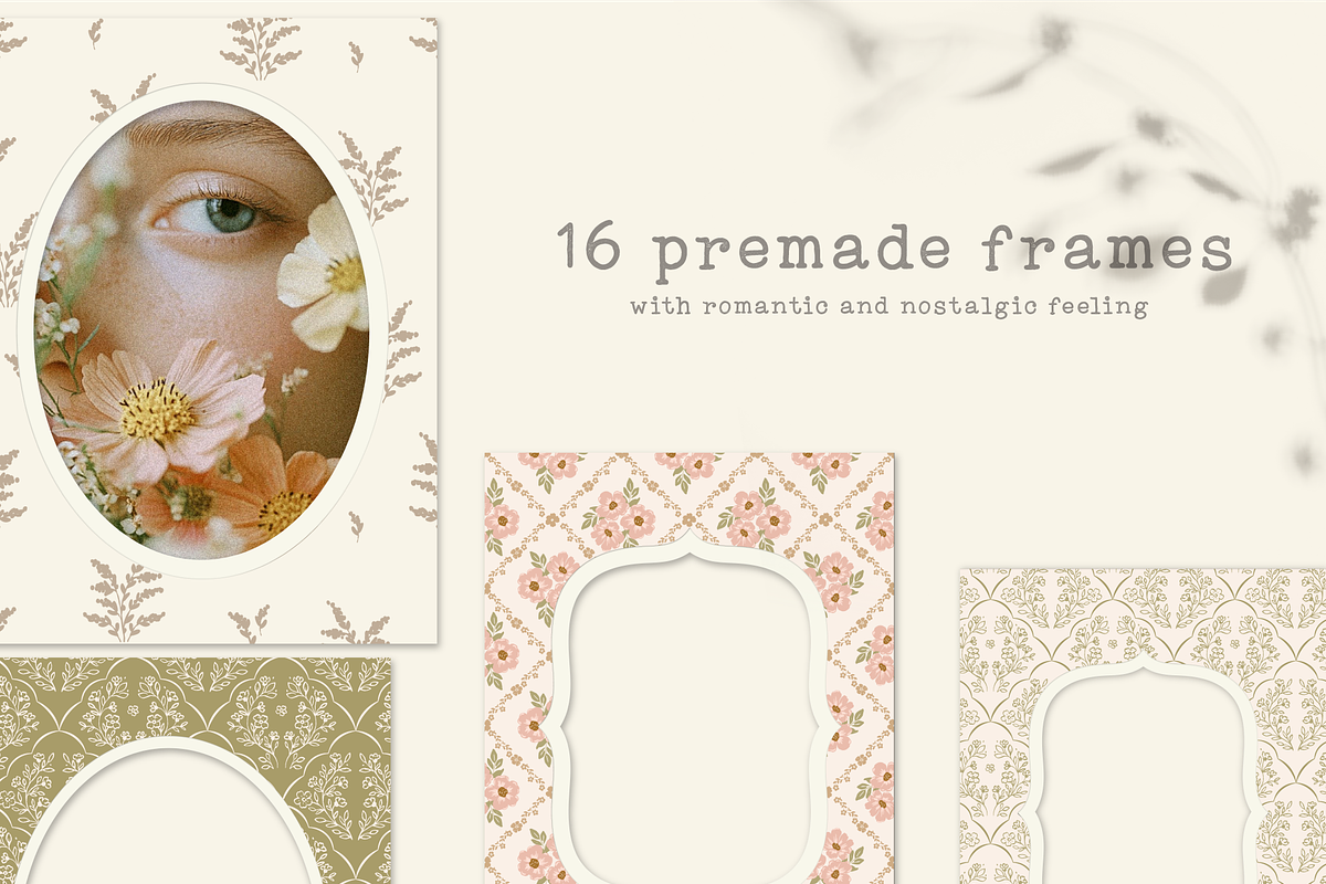 Vintage Pattern, background, frames, a Pattern Graphic by Cozy pattern shop (Photo 6 of 11)