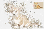 Ink Splash Art Photoshop Action, an Action Add-On by Photoshop Action (Thumbnail 5 of 15)