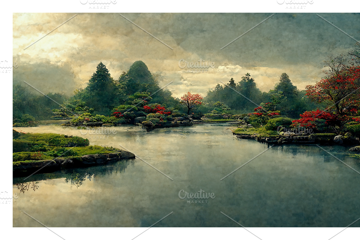 Wipe Co - Rococo Winter Landscapes, a Decorative Illustration by milatovar (Photo 7 of 16)