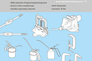 HandTools - Engineering, an Illustration by Industrial Artworks (Thumbnail 3 of 5)