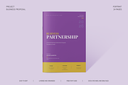 Project Business Proposal Template, a Brochure Template by TMint Play (Thumbnail 1 of 8)