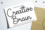 Creative Brain, a Handwritten Font by InermediaSTUDIO (Thumbnail 1 of 8)