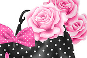 Fashion girl in pink, an Illustration by DarinaDigital (Thumbnail 6 of 6)