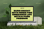 Triver - Bold Inktrap Font, a Sans Serif Font by limitype (Thumbnail 7 of 12)