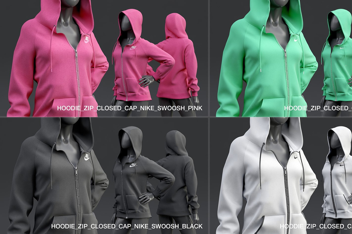 Female mannequin in clothes POSE 1, a Characters & Person 3D Model by mrGarret (Photo 25 of 45)