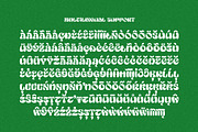 Nueva Garcia - Retro Display, a Serif Font by Arterfak Project (Thumbnail 13 of 14)