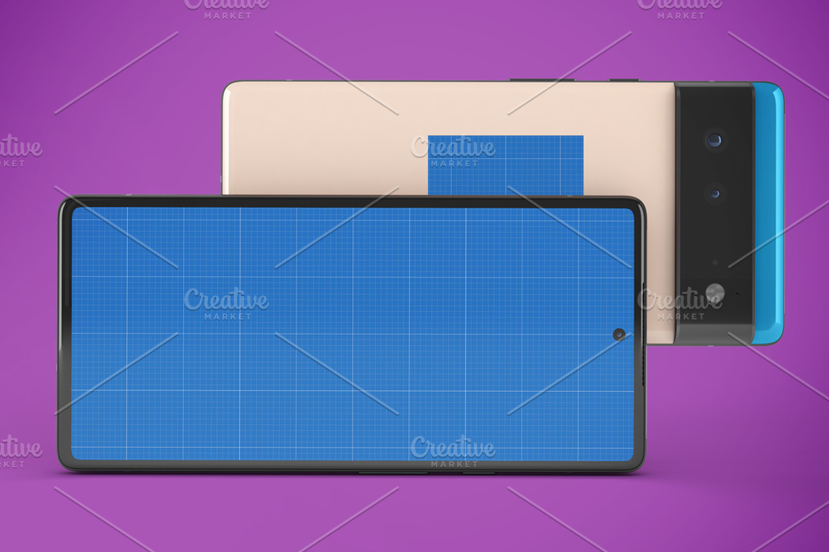 Pixel 6 Mockup, an Android Mockup by Qaleb Studio (Photo 12 of 13)