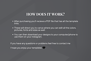 Dark Wellness Instagram Templates, a Social Media Template by SociallyyCreative (Thumbnail 10 of 10)