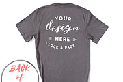 Back Of T-Shirt BC3001 Mockup Bundle, a Shirt Mockup by lock and page (Thumbnail 47 of 88)