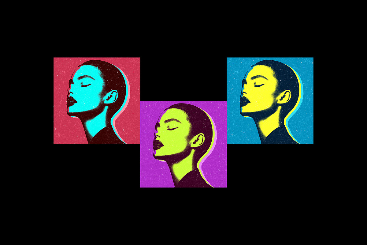 Pop Art Photo Effect, a Layer Style Add-On by Design Squad (Photo 4 of 6)