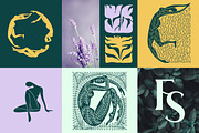 Floral Soul. Female body and flowers, an Object Graphic by AnMark (Thumbnail 4 of 10)