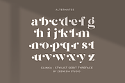 Glinka - A Stylist Serif Font, a Serif Font by zeenesia (Thumbnail 22 of 25)