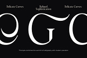 Qinfolk - Elegant Serif Font, a Serif Font by timelesstype.co (Thumbnail 14 of 20)