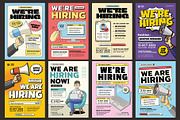 We're Hiring Flyer (16 Assets), a Flyer Template by Graptail (Thumbnail 3 of 12)