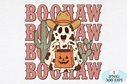 Boohaw Cowboy Ghost Halloween PNG, a Seasonal Illustration by Daily.Designs (Thumbnail 1 of 5)