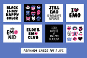 Emo / Punk / Rock collection, an Object Illustration by piyacler (Thumbnail 6 of 7)