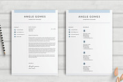 Resume Template 4 Page | Angle, a Resume Template by Symie Design (Thumbnail 3 of 7)
