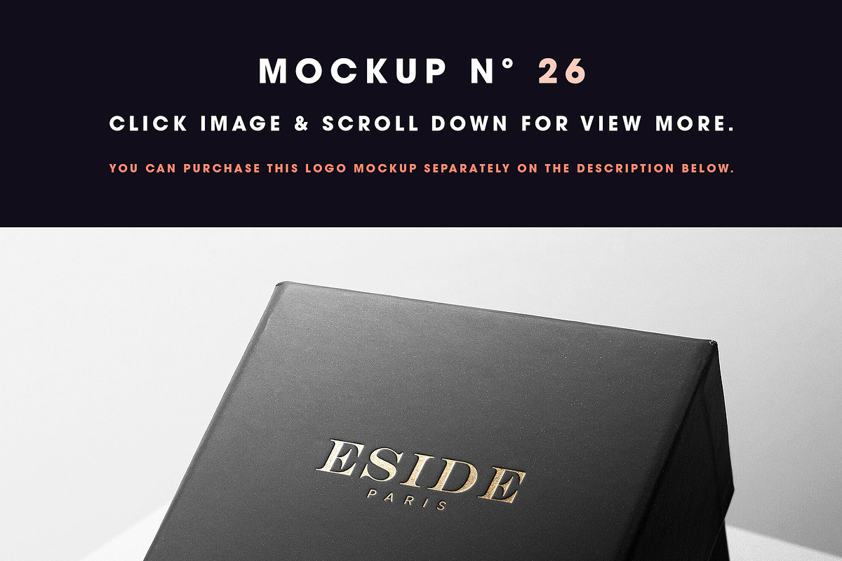 50 Logo Mockup Branding Bundle - V3, an Advertising Mockup by Asylab (Photo 32 of 57)
