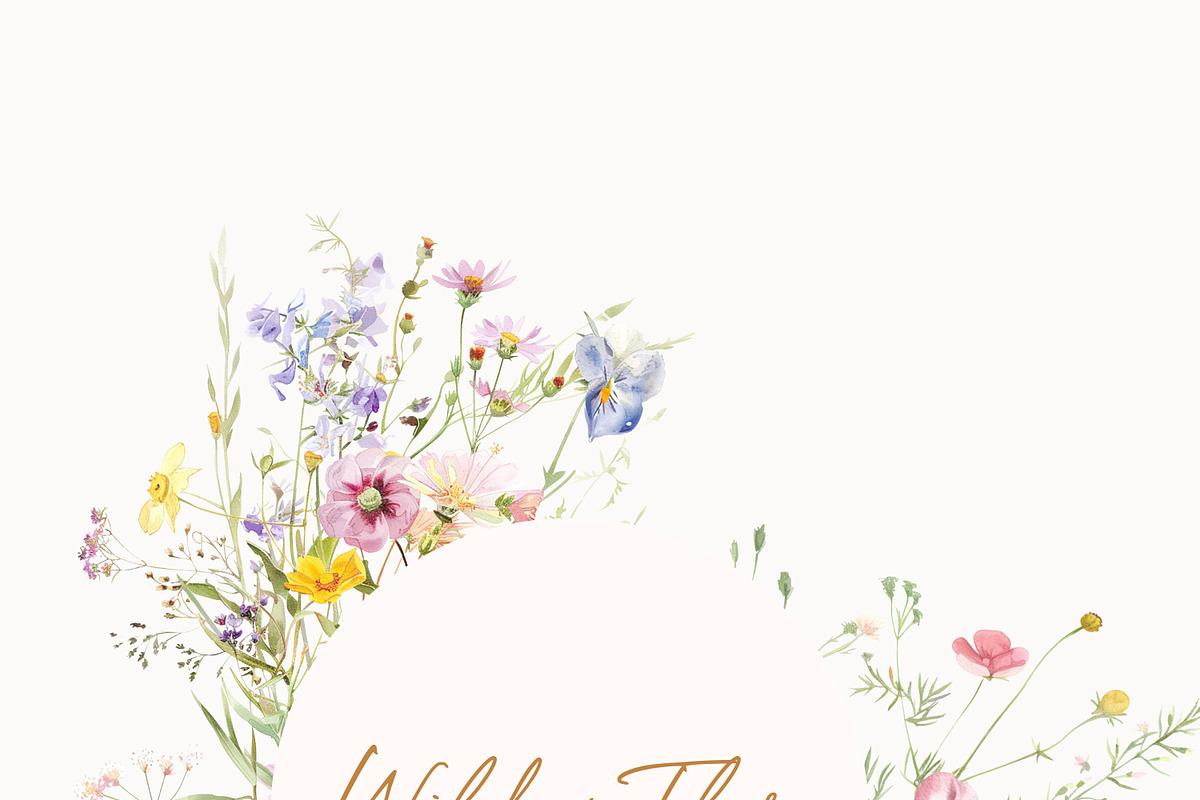 New! Wild Flowers Edition, a Seasonal Illustration by Isabelle Salem (Photo 128 of 155)