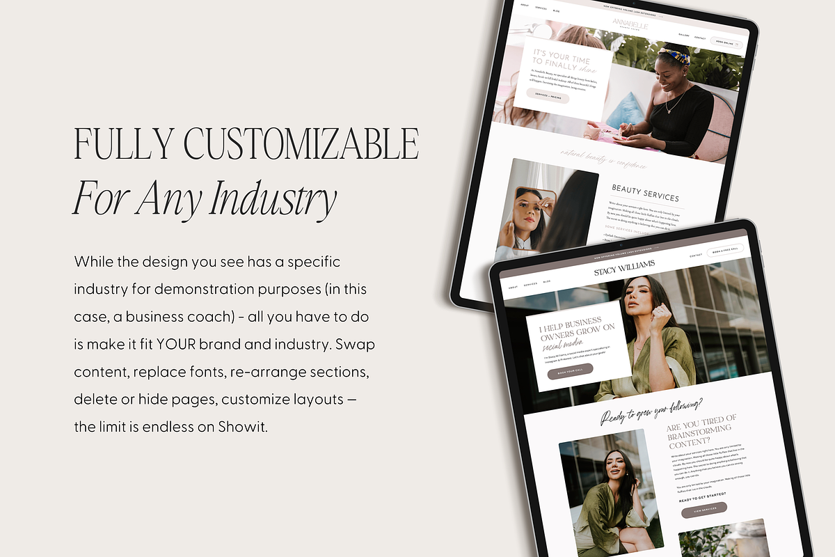 Showit Website Template | Annabelle, a Websites & App Template by Create with Danielle (Photo 4 of 5)