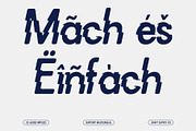 CS Aloise Rippled, a Sans Serif Font by Craft Supply Co. (Thumbnail 7 of 8)