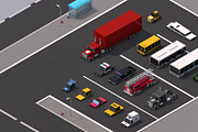 Low Poly Megapolis City Pack 1, an Architecture 3D Model by Anton Moek (Thumbnail 12 of 13)