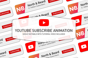 YouTube Subscribe Animation