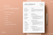 Resume CV Template with Logo, a Resume Template by MAM Design (Thumbnail 6 of 10)