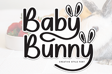 Baby Bunny | Script Font