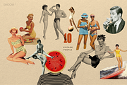 Vintage Vacay Collage: 90+ Elements, an Object Graphic by SHOOM HOUSE (Thumbnail 6 of 11)