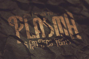 Plasma - ArtDeco Style Font