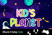 Kid's Planet, a Font by Lythcreative (Thumbnail 1 of 8)