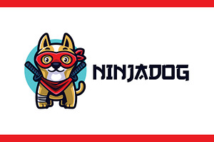 Ninja Dogo Logo, a Branding & Logo Template by Suhandi