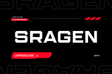 Sragen - Solid Display Font