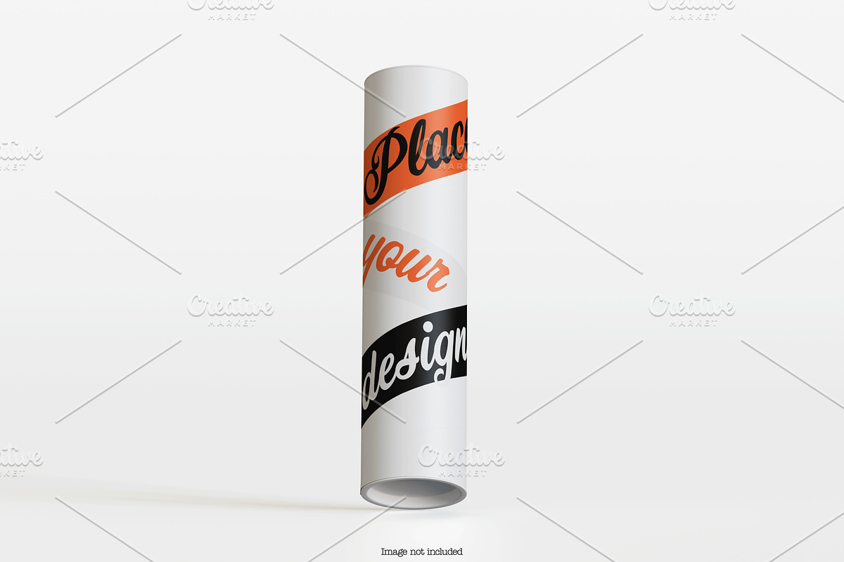 Paper tube packaging mockup bundles, a Packaging Mockup by Ambo Ampeng (Photo 6 of 32)