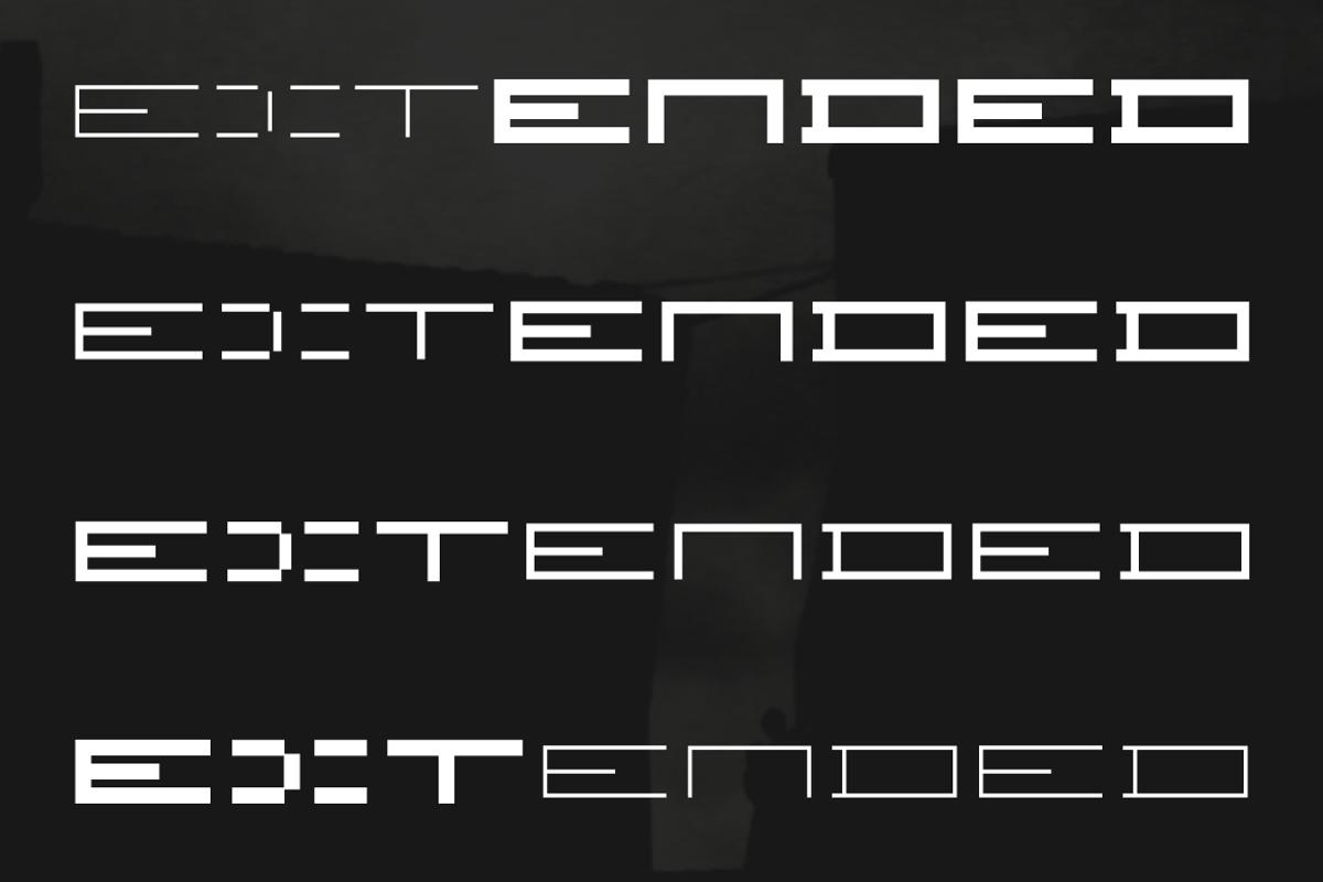 PROSTY Typeface Family preview 3