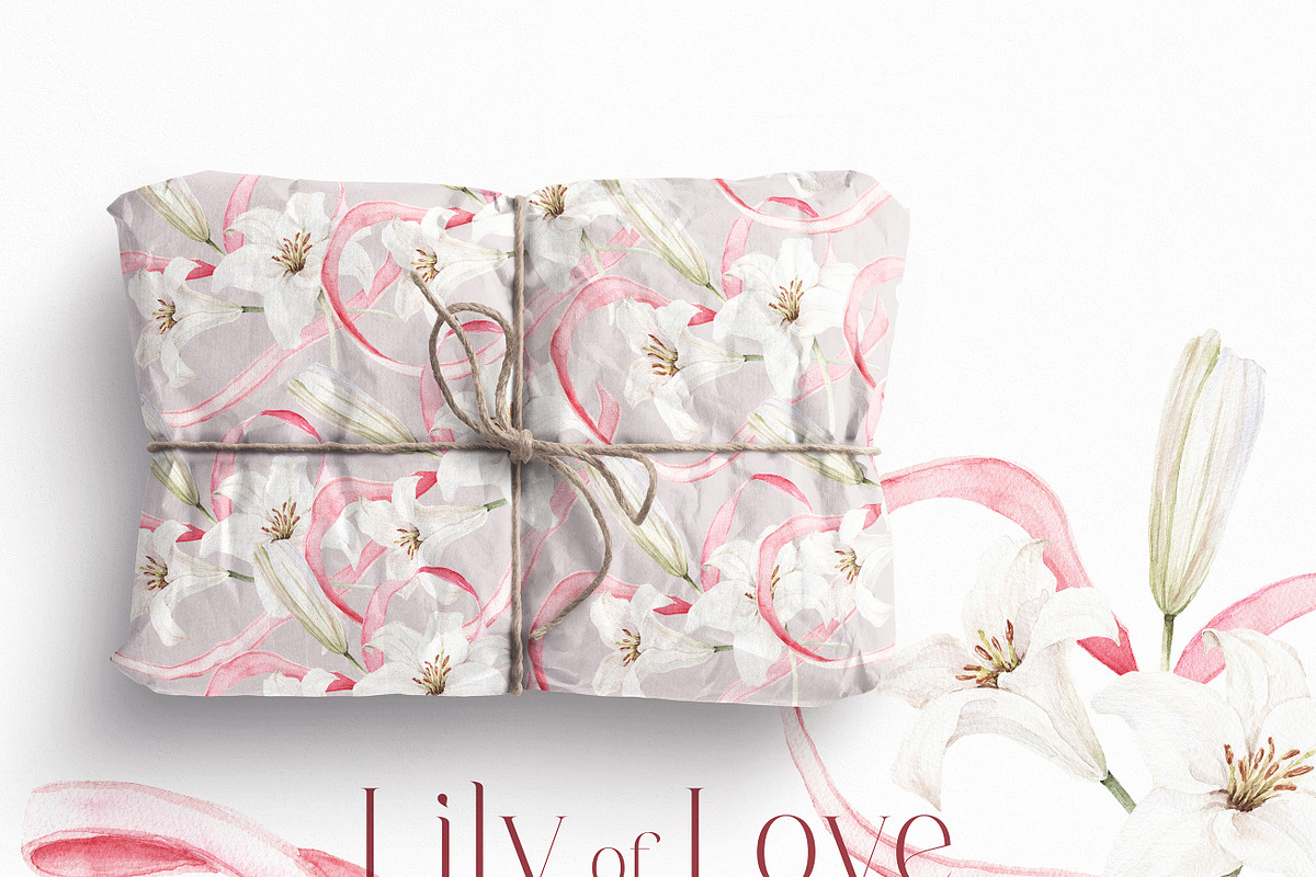 Watercolor Flower - Lily of LOVE, a Decorative Illustration by Beigetime (Photo 14 of 15)