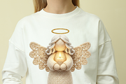Crochet Xmas Character Animals PNG, an Object Graphic by Digi_Design_World (Thumbnail 7 of 7)