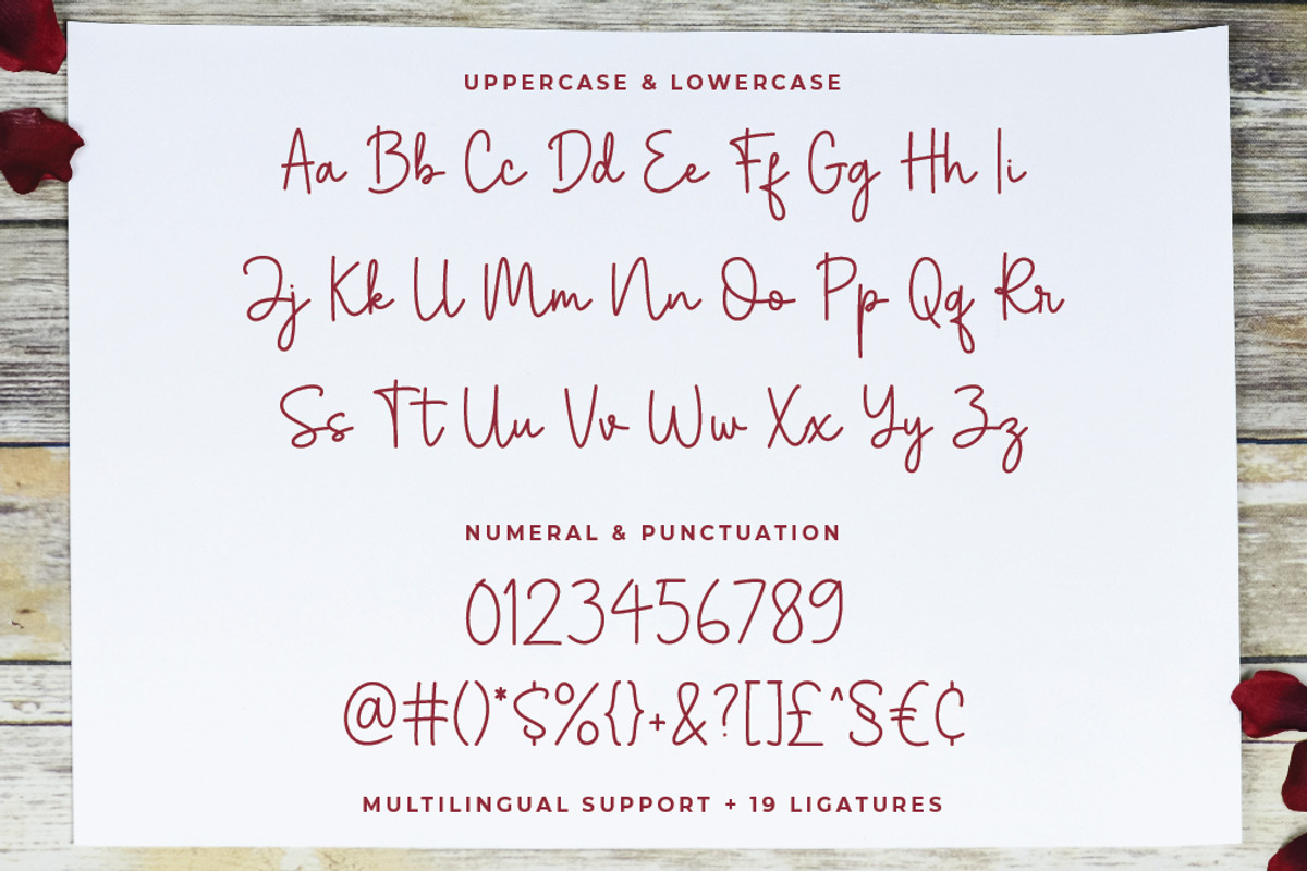 Jakarta Signature Font, a Script Font by Cherryline Master (Photo 7 of 7)