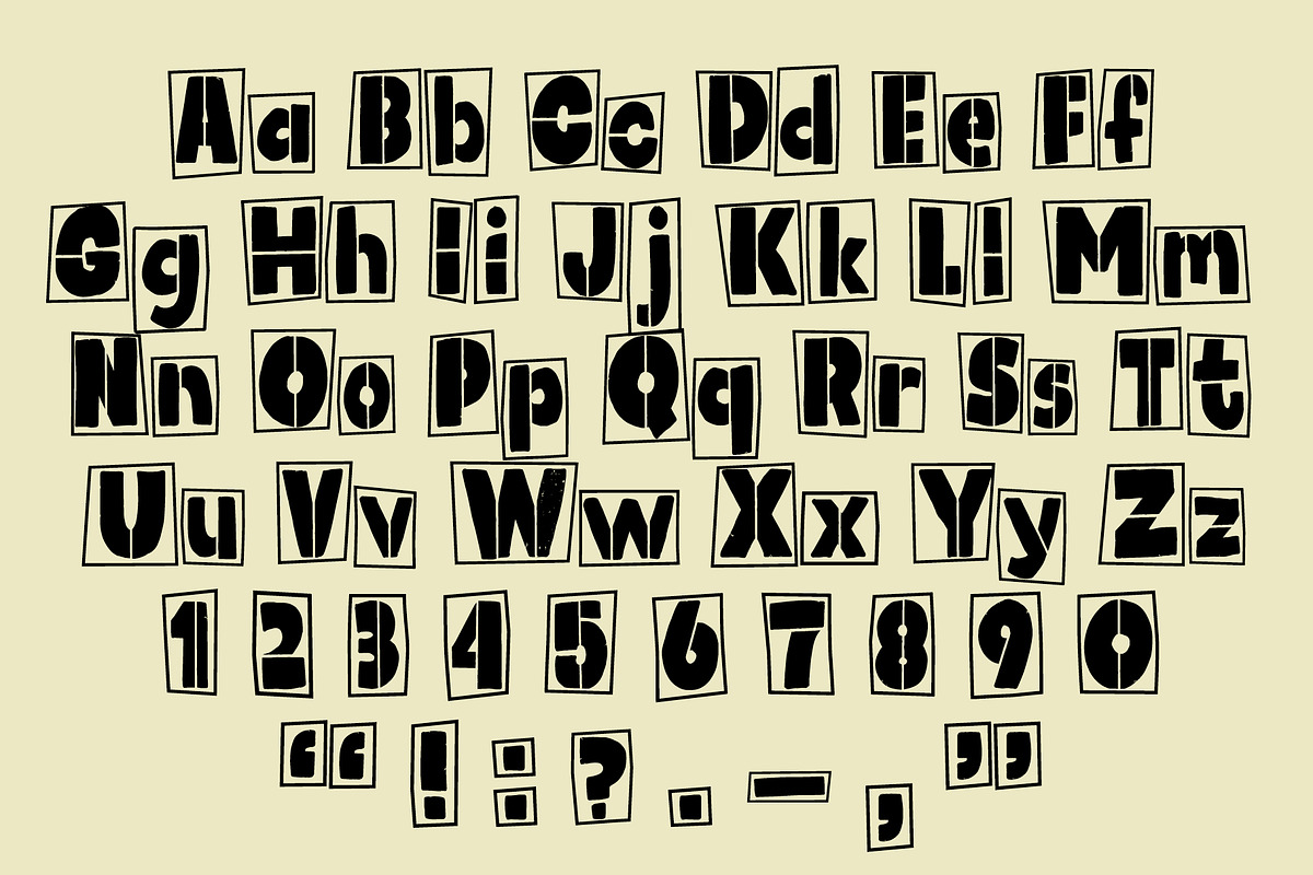 Punk Rock Show, a Handwritten Font by Loudoun Design Co. (Photo 4 of 7)