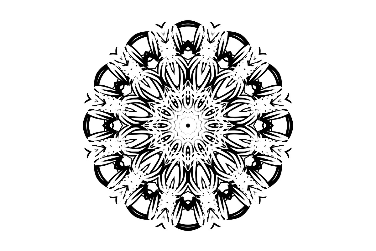 High Quality Mandala Clipart Bundle, a Decorative Illustration by NJ Himel (Photo 8 of 103)