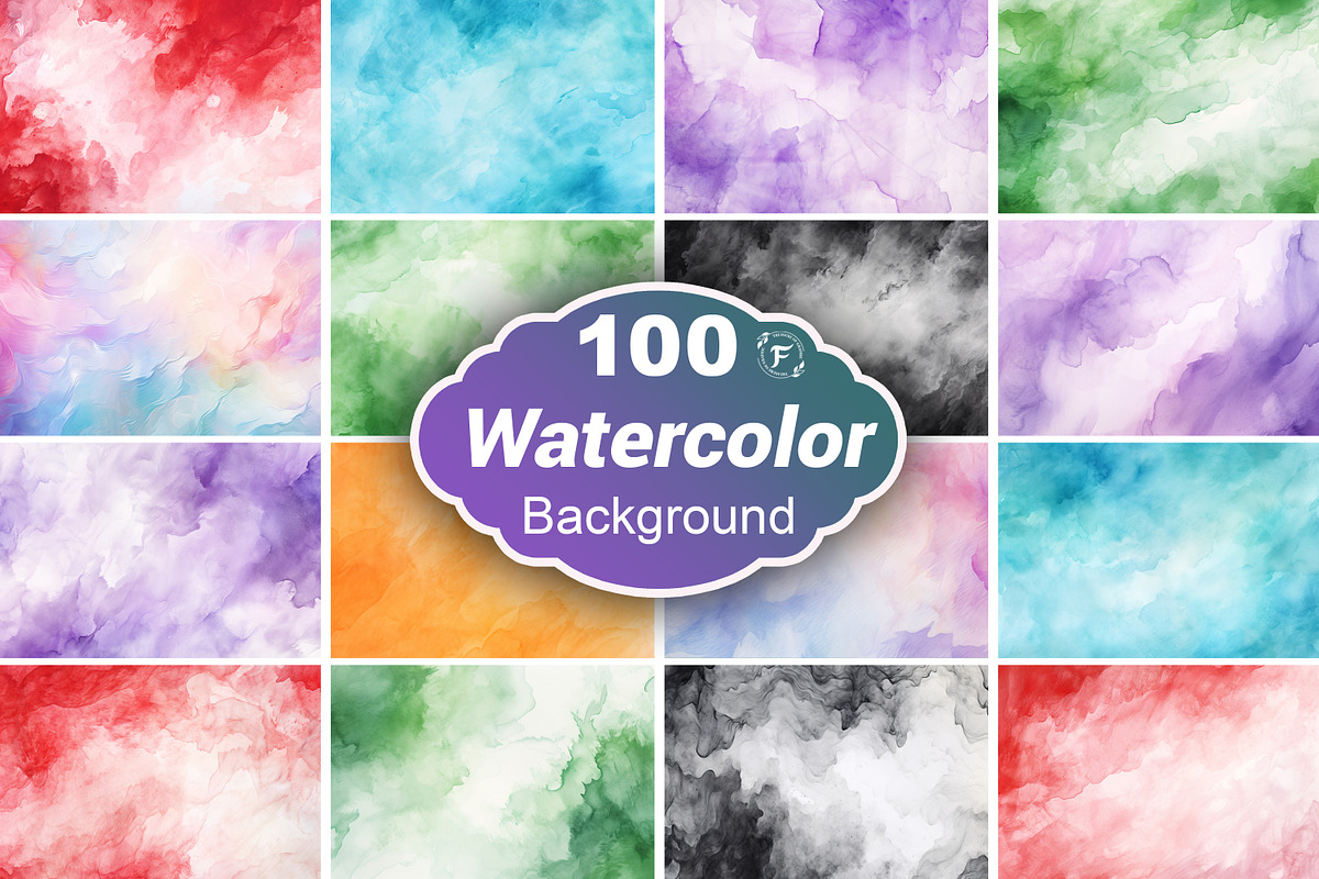 Watercolor Texture Background, a Texture Graphic by Forhadx5 (Photo 1 of 9)