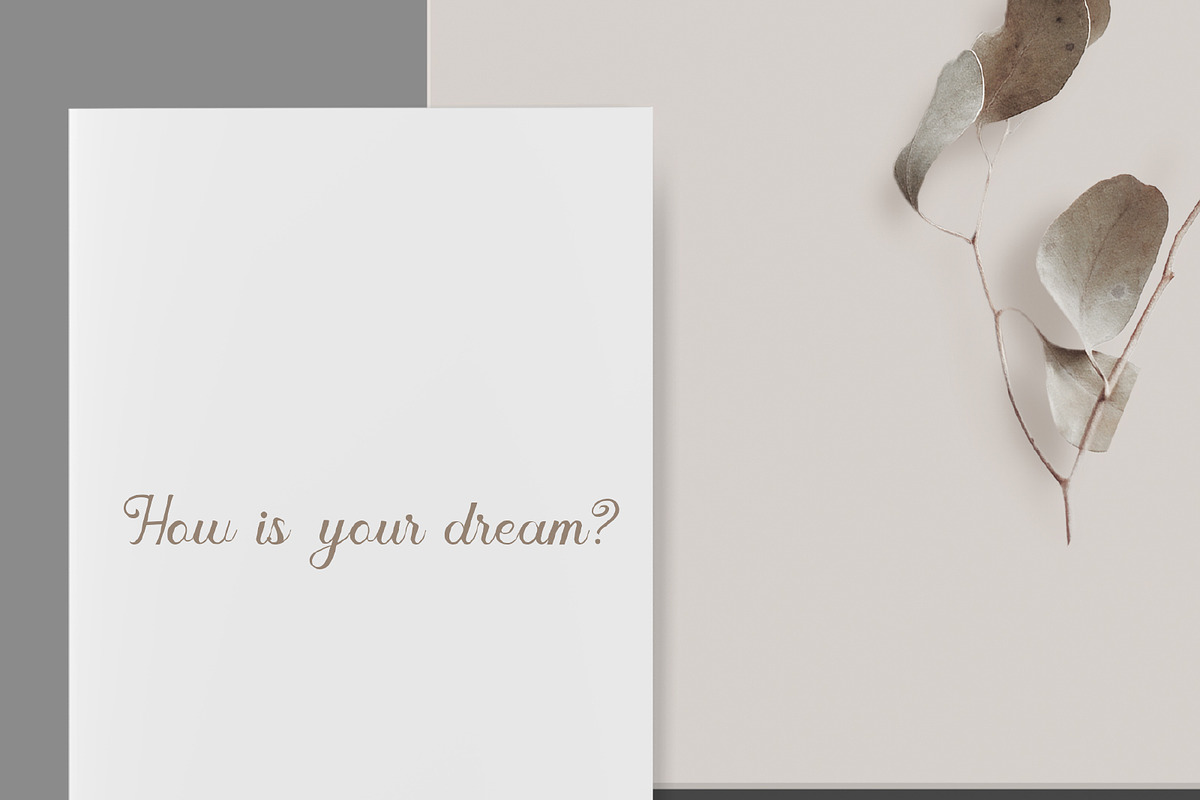 Almost Delicated, a Script Font by Jrray Studio (Photo 5 of 6)