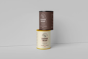 Coffee Tea Can - Mockup, a Packaging Mockup by Bokuto (Thumbnail 6 of 6)